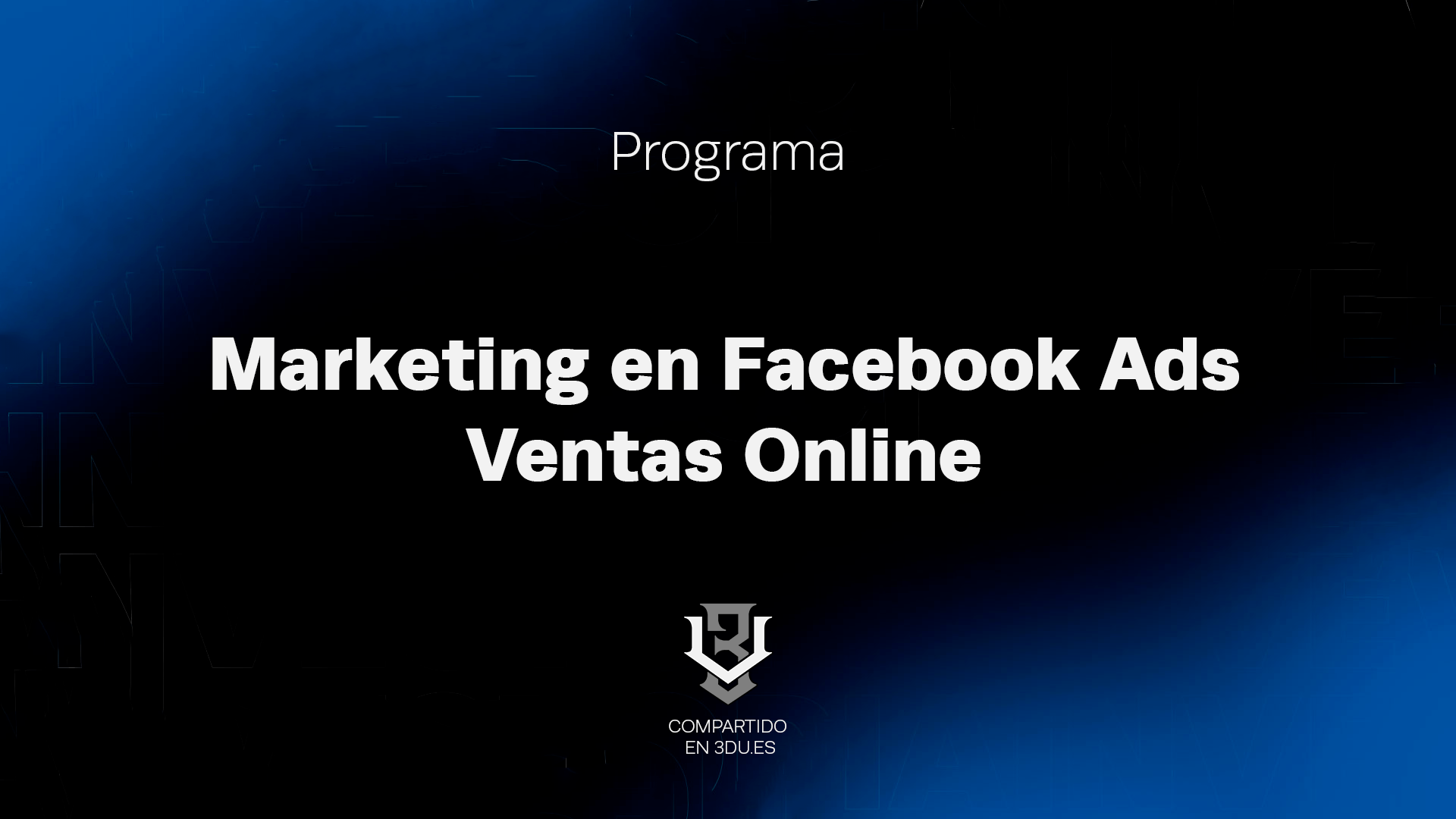 Marketing en Facebook Ads -Ecommerce para Ventas Online